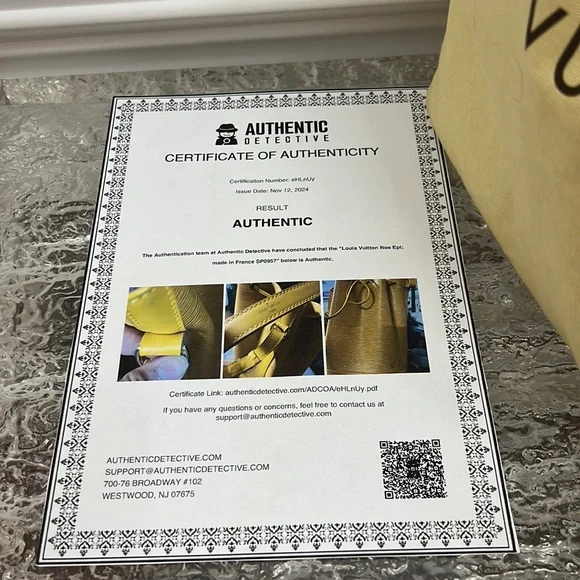 Louis Vuitton Yellow Epi Leather Bucket Shoulder Bag - Picture 5 of 16